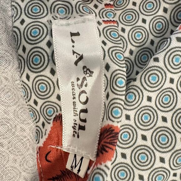 LA Soul Fox Print Midi Skirt Animal Forest Novelty Whimsical Whimsy Size Medium - Picture 4 of 8